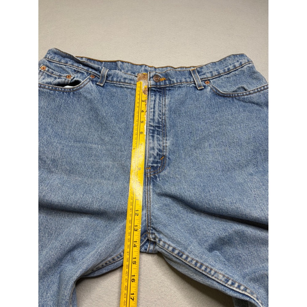 Levi's‎ 550 Jeans Women 38x29.5 Light Blue Relaxed Fit Tapered High Rise Vintage - Picture 8 of 11